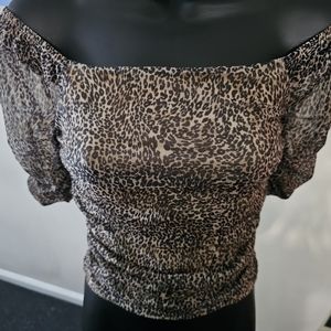 Anthropologie Maeve Off shoulder top - Size XXS but would fit an xs or small.